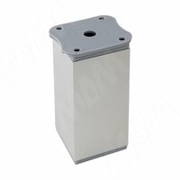 Опора декоративная Н100+18мм алюминий