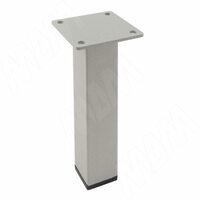 Опора 30х30х1,2 Н150мм хром матовый