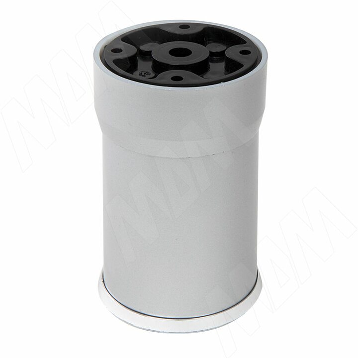 Опора декоративная D56мм, Н100+27мм хром матовый/хром