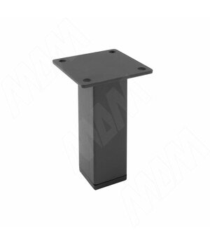 Опора декоративная 30х30х1,2 Н100мм черный