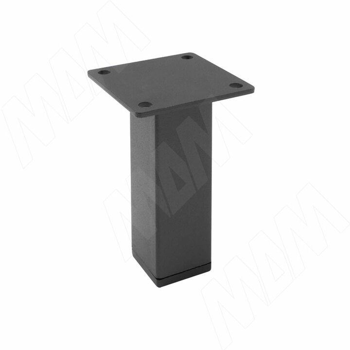Опора декоративная 30х30х1,2 Н100мм черный
