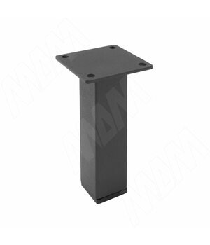 Опора декоративная 30х30х1,2 Н120мм черный