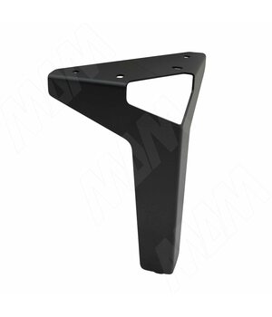 Опора декоративная Н150+10мм черный матовый