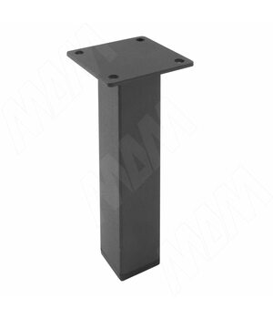 Опора декоративная 30х30х1,2 Н150мм черный