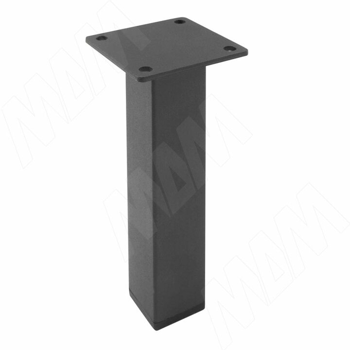Опора декоративная 30х30х1,2 Н150мм черный