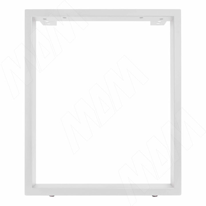 Опора для стола П-образная, 60х30, H715+10 мм, белый, 1шт.