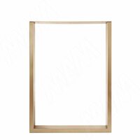 Опора для стола П-образная, 60х30, H820-870 (+10 мм), золото матовое