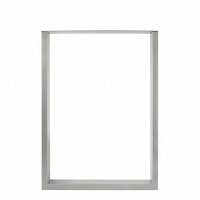 Опора для стола П-образная, 60х30, H820-870 (+10 мм), хром матовый