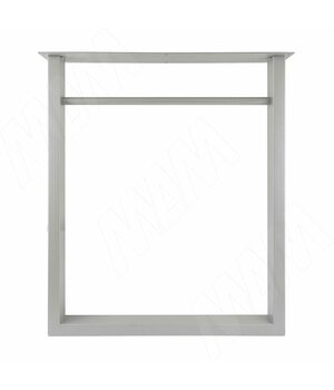 Севилья опора для стола П-образная, 60х30, H715+10 мм, хром матовый