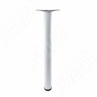 Опора для стола, D60, H710+25 мм, белый, 4шт.