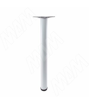 Опора для стола, D60, H710+25 мм, белый, 4шт.