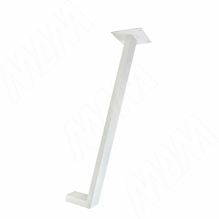 Валенсия опора для стола Г-образная, 60х30, H820+10 мм, белый