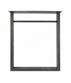 Севилья опора для стола П-образная, 60х30, H715+10 мм, графит