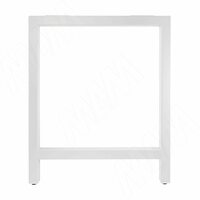 Барселона опора для стола П-образная, 40х40, H715+10 мм, белый