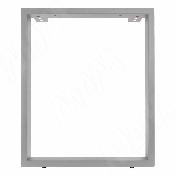 Опора для стола П-образная, 60х30, H715+10 мм, хром матовый, 1шт.