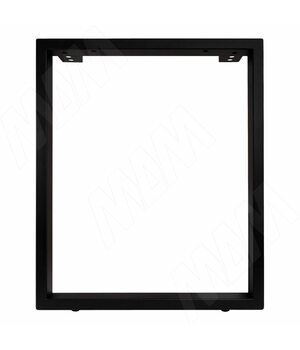 Опора для стола П-образная, 60х30, H715+10 мм, черный, 1шт.