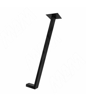 Валенсия опора для стола Г-образная, 60х30, H870+10 мм, черный