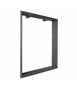 Кассель опора для стола прямоугольная, 80х20, H715+10 мм, графит, 1 шт.