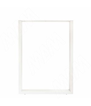 Опора для стола П-образная, 60х30, H820-870 (+10 мм), белый, 1шт.