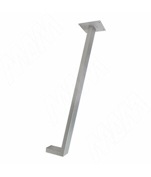 Валенсия опора для стола Г-образная, 60х30, H870+10 мм, хром матовый