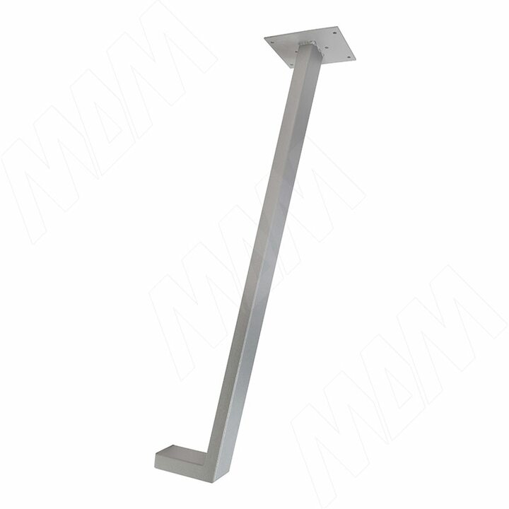 Валенсия опора для стола Г-образная, 60х30, H870+10 мм, хром матовый