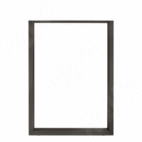 Опора для стола П-образная, 60х30, H820-870 (+10 мм), графит, 1шт.