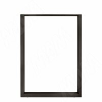 Опора для стола П-образная, 60х30, H820-870 (+10 мм), черный, 1шт.