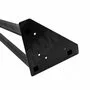 PIN опора для стола V-образная, 180х712+10 мм, черный