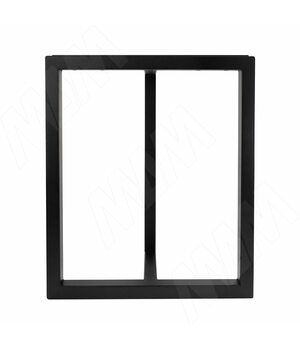 Гранада опора для стола П-образная, 40х40, H715+10 мм, черный