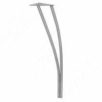 Опора для стола V-образная, H720 мм, хром матовый, 4шт.