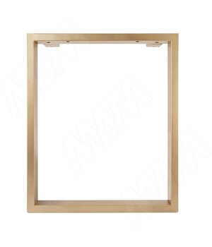 Опора для стола П-образная, 60х30, H715+10 мм, золото матовое