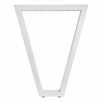 Опора для стола V-образная, 40х40, H715+10 мм, белый, 1шт.