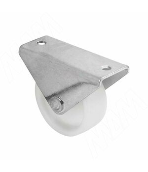 Опора колесная, прямоходная, высота 44 мм