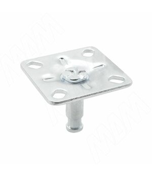 Площадка 47х47 мм для колесных опор DENVER