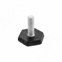 SuperGlide Ножка мебельная шестигранная W30мм, M8x25 мм