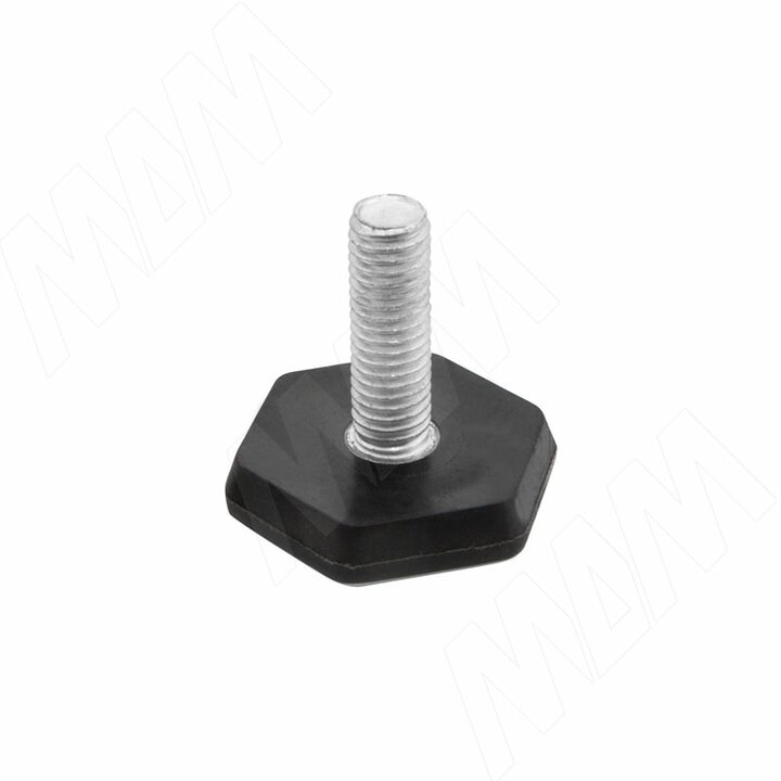 SuperGlide Ножка мебельная шестигранная W30мм, M10x25 мм