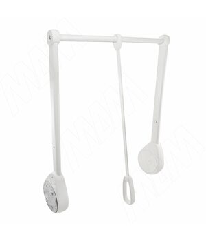 AMBROGIO Пантограф 750-1250 мм, нагр.14 кг, белый