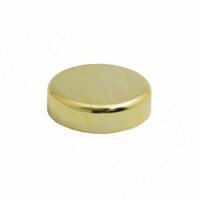 Заглушка декоративная Mini 12 круглая, золото