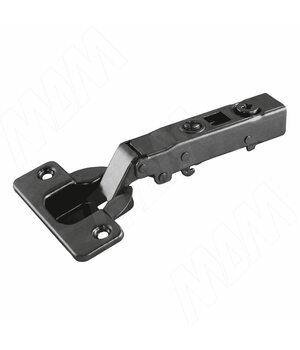 HARMONY петля с амортизатором накладная (90/105), стандартная, черный никель