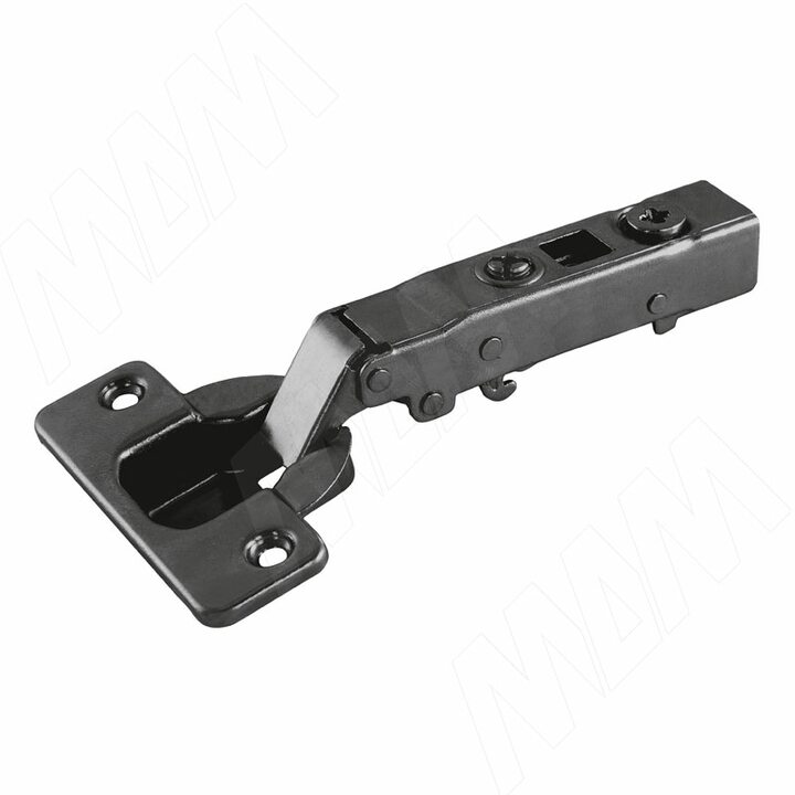 HARMONY петля с амортизатором накладная (90/105), стандартная, черный никель