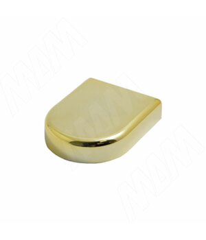 Заглушка декоративная Mini 12 D-образн., золото
