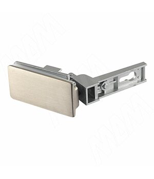 Петля CF для стекл. двери вкладная, под сверление, нержавеющая сталь