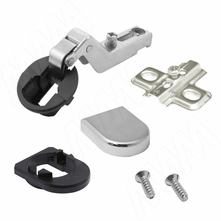 C123153 под саморез/хром D