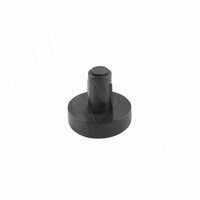 Подпятник круглый, черный