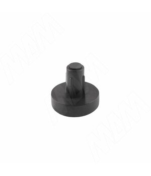 Подпятник круглый, черный