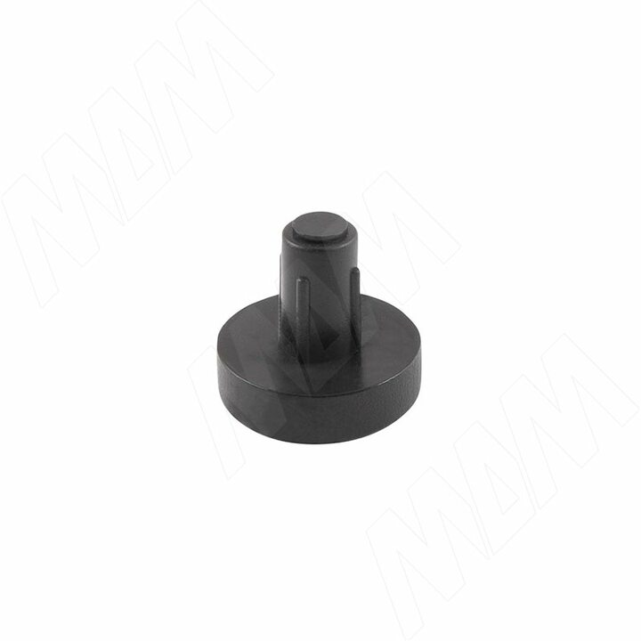 Подпятник круглый, черный