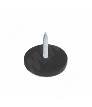 SuperGlide Подпятник круглый, D30 мм, с шипом