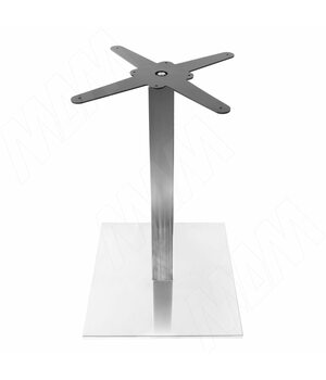 Подстолье 60х60, H730+5мм, хром, 1шт.