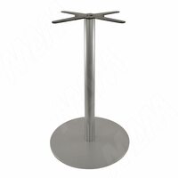 Подстолье D60, H730+5мм, хром матовый, 1шт.