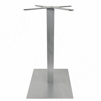 Подстолье 60х60, H730+5мм, хром матовый, 1шт.